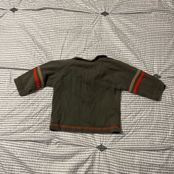 🔆5/$25 Cute Little Moose Long Sleeve Shirt Size 6-9 Months - Picture 2 of 4